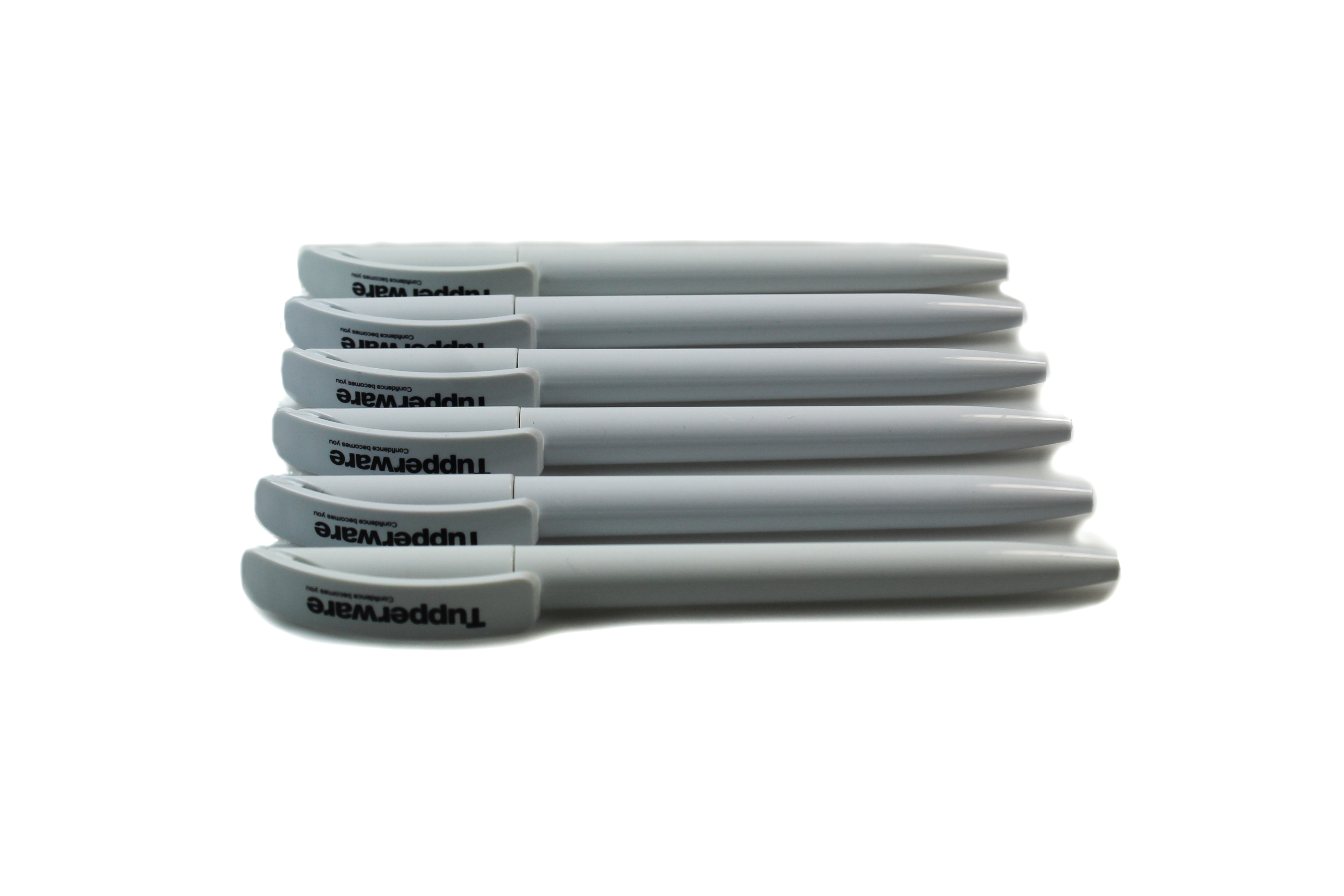 TUPPERWARE Kugelschreiber weiß (6)