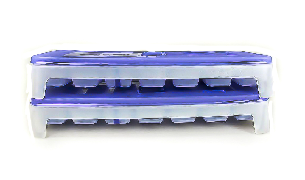 Eiswürfler (2) lila blau