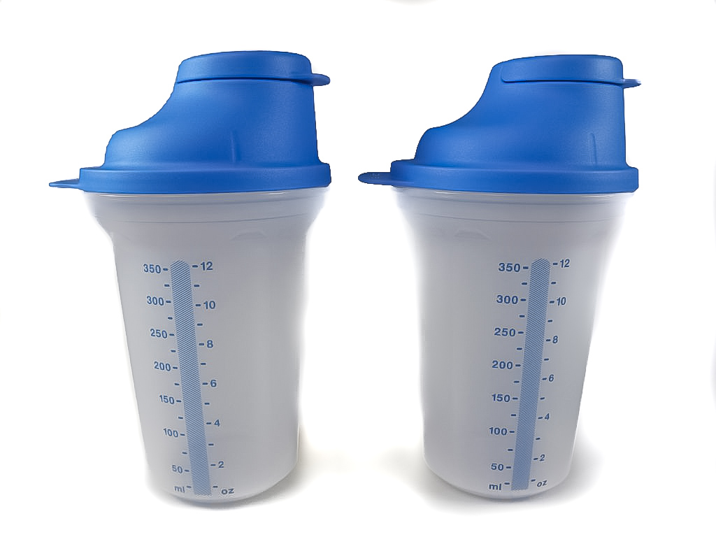 Shaker klein (2) 350 ml blau 
